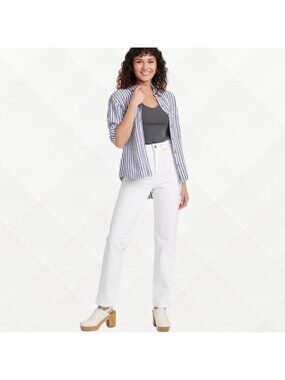 Universal Thread 90s Straight Jeans • Size 8 • NWT • White • WPT-100108